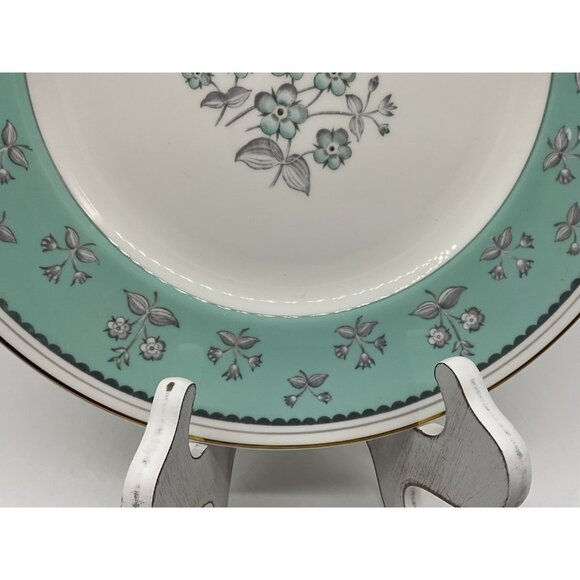 Wedgewood Bone China Pimpernel Pattern 10.5 Inch Dinner Plate Vintage Dinnerware - Picture 10 of 16